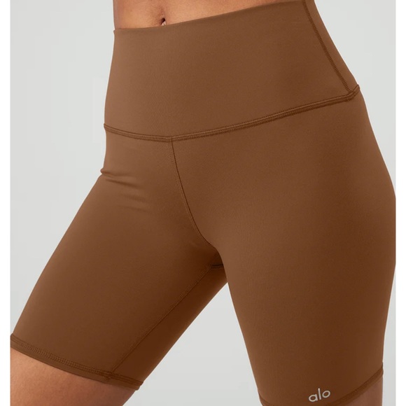 Brown Yoga Shorts